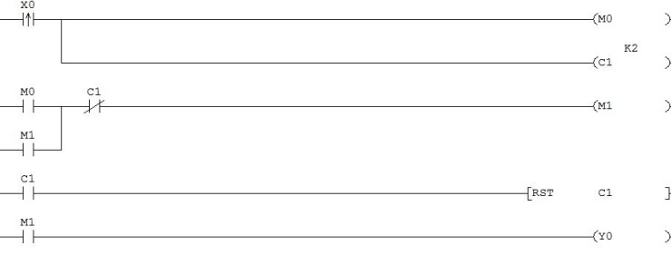 스위치 1개로 ON/OFF 제어 하는 PLC 프로그램 방법 : 네이버 블로그